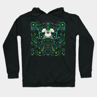 Hateful Cyborg Bunny Hoodie